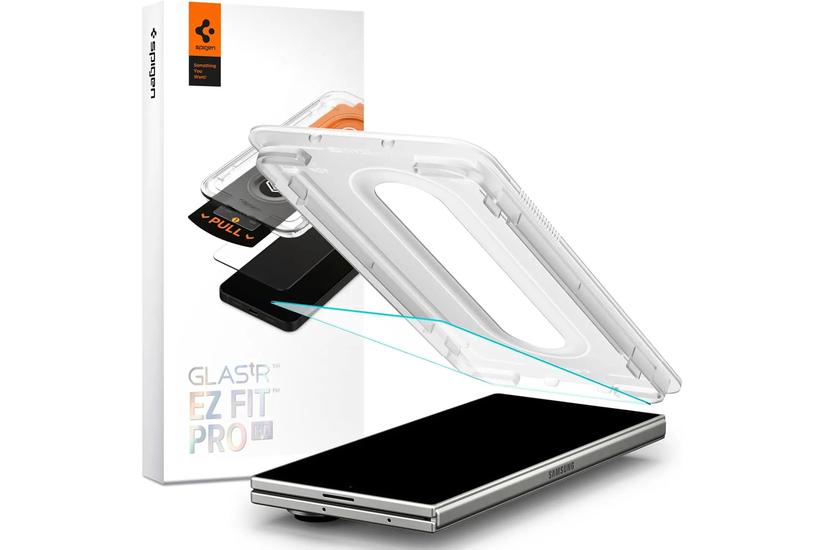 Spigen GLAS.tR EZ Fit Pro HD Klar skærmbeskytter Samsung 1 stk