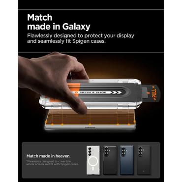 Spigen GLAS.tR EZ Fit Pro HD Klar skærmbeskytter Samsung 1 stk