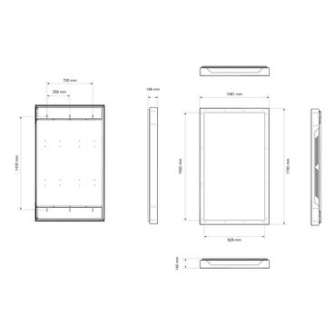 Multibrackets M Pro Seri es Enclosure 75" Outdoor