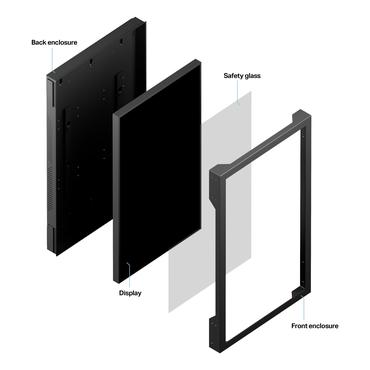 Multibrackets M Pro Seri es Enclosure 75" Outdoor