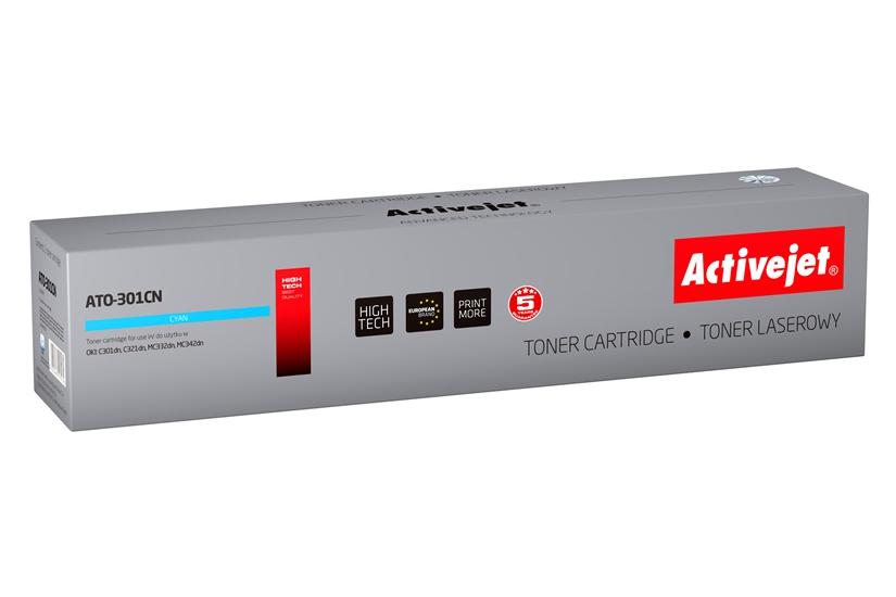 Activejet ATO-301CN (erstatning OKI 4497353535; Supreme; 1500 sider; blå)