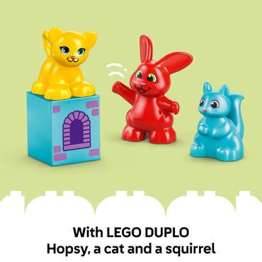 LEGO Duplo Town 10450 Gra Zamek Hopsy