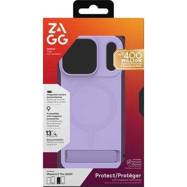 ZAGG Sedona Snap Kickstand mobiltelefon etui 16 cm (6.3") Cover Lilla