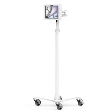 Compulocks iPad Air M2 & M3 11", Apex Enclosure Rolling Cart - Rise Freedom Extended White monteringssats - f&ouml;r surfplatta - vit