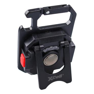 XCell Work Square Sort, Grå Klip lommelygte LED