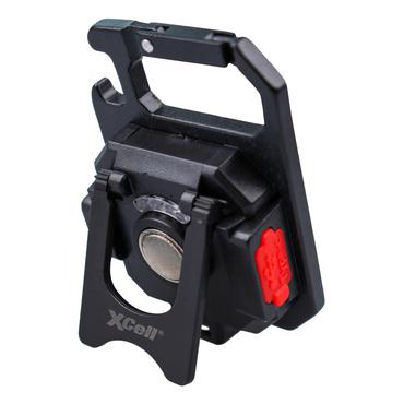 XCell Work Square Sort, Grå Klip lommelygte LED