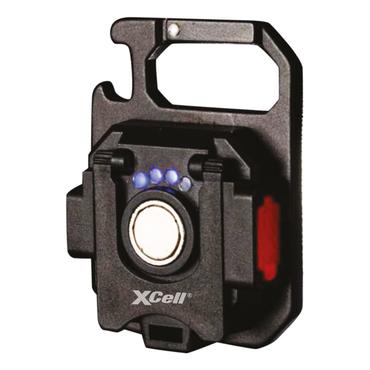 XCell Work Square Sort, Grå Klip lommelygte LED