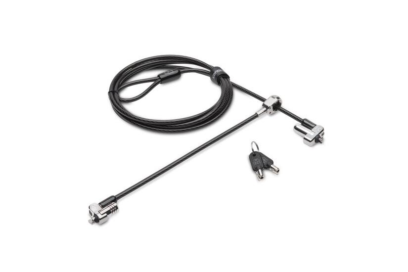 Kensington N17 Keyed Dual Head Lock - Master Keyed - for Dell Devices - lås för säkerhetskabel