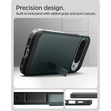 Spigen ACS09730 mobiltelefon etui 17,3 cm (6.8") Cover Mørkegrøn