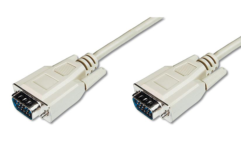 Digitus AK-310100-018-E VGA kabel 1,8 m VGA (D-Sub) Beige