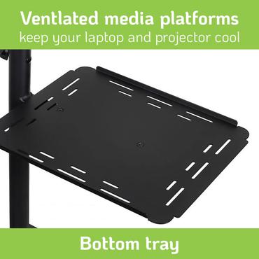 Techly ICA-TB TPM-10 laptop stativ Sort