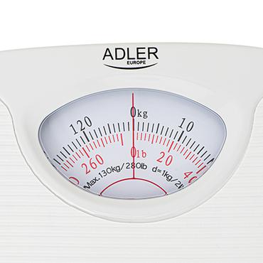 Adler AD 8151w Mechanical bathroom scale, White