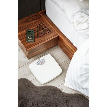 Adler AD 8151w Mechanical bathroom scale, White