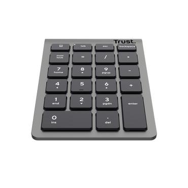 Trust Xalas numerisk tastatur Laptop/PC RF trådløst Sølv