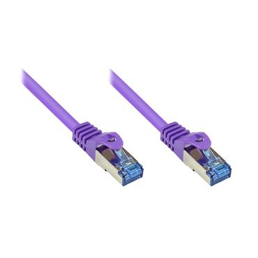 Alcasa Cat6a 1.5m netv&aelig;rkskabel Violet 1,5 m S/FTP (S-STP)