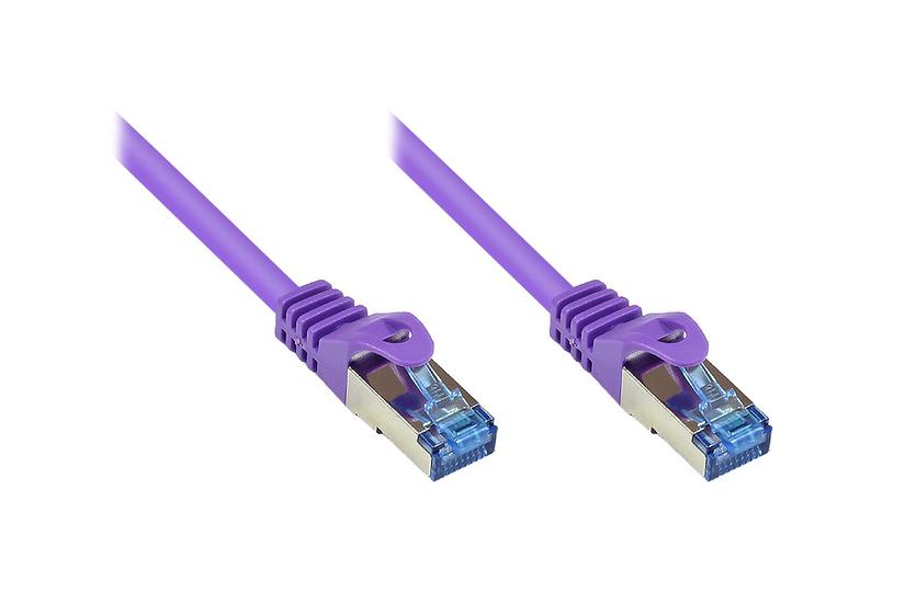 Alcasa Cat6a 1.5m netv&aelig;rkskabel Violet 1,5 m S/FTP (S-STP)