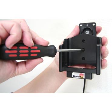 Brodit Active Holder Tilt Swivel - håndholdt opladningsdock - bil