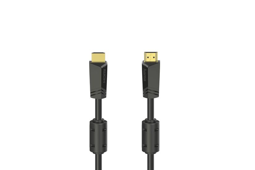 Hama 00205009 HDMI-kabel 10 m HDMI Type A (Standard) Sort
