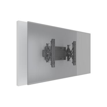 Multibrackets M Pro Series MBW1U monteringssats - justerbar, en sida - f&ouml;r LCD-display - v&auml;ggl&aring;da - svart