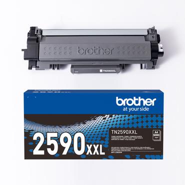 Brother TN2590XXL - superl&aring;ng livsl&auml;ngd - svart - original - tonerkassett