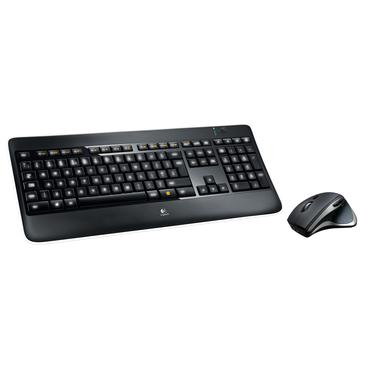Logitech Wireless Illuminated Keyboard K800 - tastatur - Pan Nordic