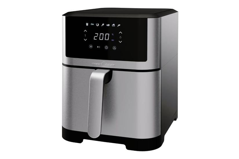ProfiCook PC-FR 1269 H frituregryde Enkelt 8 L Enkeltstående 1800 W Varmluftsteger Sort, Rustfrit stål