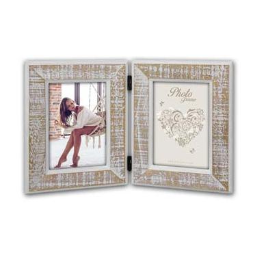 ZEP Levico 2Q Billedrammes&aelig;t Naturlig, Hvid