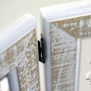 ZEP Levico 2Q Billedrammes&aelig;t Naturlig, Hvid