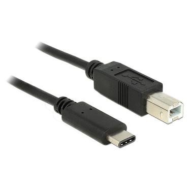 Delock - USB typ C-kabel - 24 pin USB-C till USB typ B - 1 m