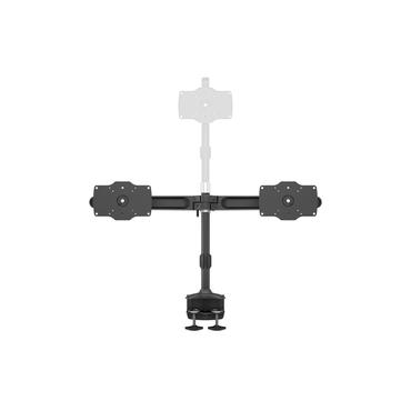 Multibrackets M monteringssats - dubbel skrivbordsfäste - för 2 monitorer - svart