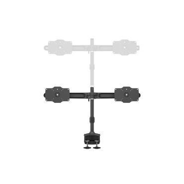 Multibrackets M monteringssats - dubbel skrivbordsfäste - för 2 monitorer - svart