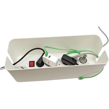 kabel boks skjuler, Hvid