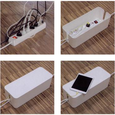 kabel boks skjuler, Hvid