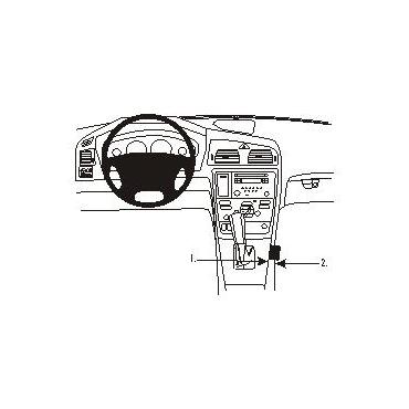 Brodit ProClip Console mount - montering för mobiltelefon