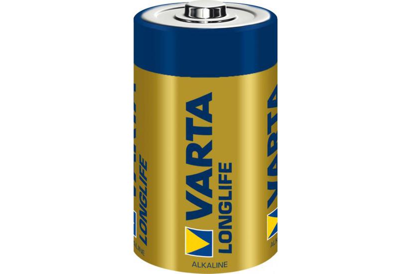 Varta Longlife 04120 batteri - 4 x D / LR20 - alkalisk-mangan
