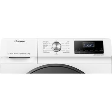 Hisense WFQA7014EVJM vaskemaskine Front-læsning 7 kg 1310 rpm Hvid