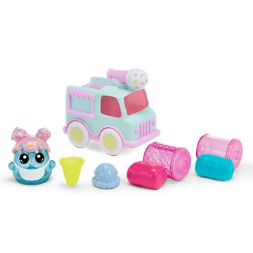 MGA Entertainment DohKins Ice Cream Truck & Baker Legesæt med modellervoks 192 g Flerfarvet
