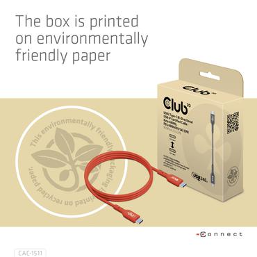 Club 3D - USB Type-C kabel - 24 pin USB-C til 24 pin USB-C - 4 m