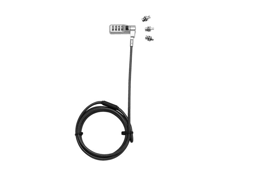 DICOTA Security Combination Lock Exchangeable T/N/W Head - l&aring;s f&ouml;r s&auml;kerhetskabel