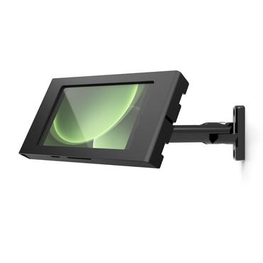 Compulocks Apex Galaxy Tab Active 3/5 8" Apex Enclosure Swing Wall Mount monteringssats - synliga kameror och sensorer fram/bak - f&ouml;r surfplatta - vridbart - svart