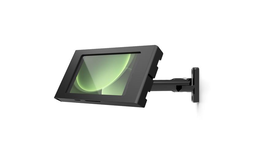 Compulocks Apex Galaxy Tab Active 3/5 8" Apex Enclosure Swing Wall Mount monteringssats - synliga kameror och sensorer fram/bak - f&ouml;r surfplatta - vridbart - svart