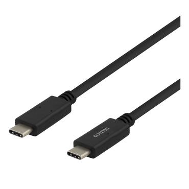 DELTACO - USB typ C-kabel - 24 pin USB-C till 24 pin USB-C - 3 m