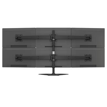 Multibrackets M VESA Desktopmount Triple Arm Expansion Kit - monteringskomponent - för 3 LCD-bildskärmar - svart