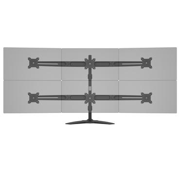 Multibrackets M VESA Desktopmount Triple Arm Expansion Kit - monteringskomponent - för 3 LCD-bildskärmar - svart