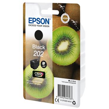 Epson 202 - svart - original - bl&auml;ckpatron