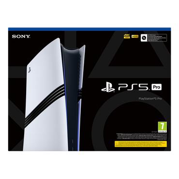Sony PlayStation 5 Pro 2 TB Wi-Fi Sort, Hvid