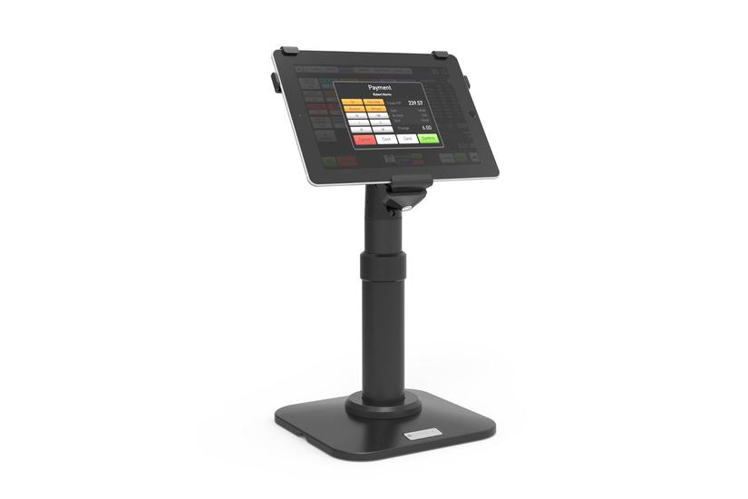Compulocks iPad Mini 8.3-inch Adjustable Height POS Kiosk stativ - for tablet - sort