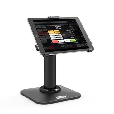 Compulocks iPad Mini 8.3-inch Adjustable Height POS Kiosk stativ - for tablet - sort
