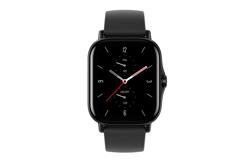 Amazfit GTS 2 4,19 cm (1.65") AMOLED 43 mm Digital 348 x 442 pixel Berøringsskærm Sort Wi-Fi GPS (satellit)