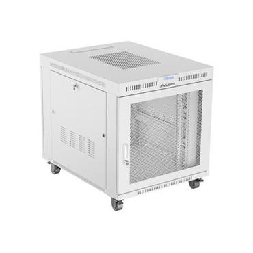 Lanberg racksk&aring;p st&aring;ende 19" 15U 800x1000 gr&aring; med perforerade d&ouml;rrar LCD V2